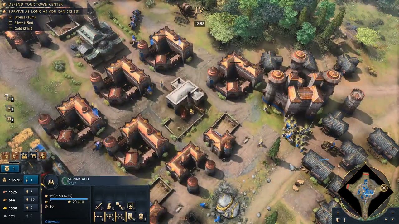 Age of Empires IV - Ottomans Art of War Challenge Gold medal