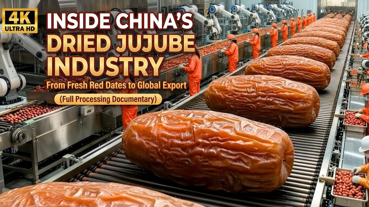 Inside the World of China's Dried Jujube Industry | From Fresh Red Dates to Global Export