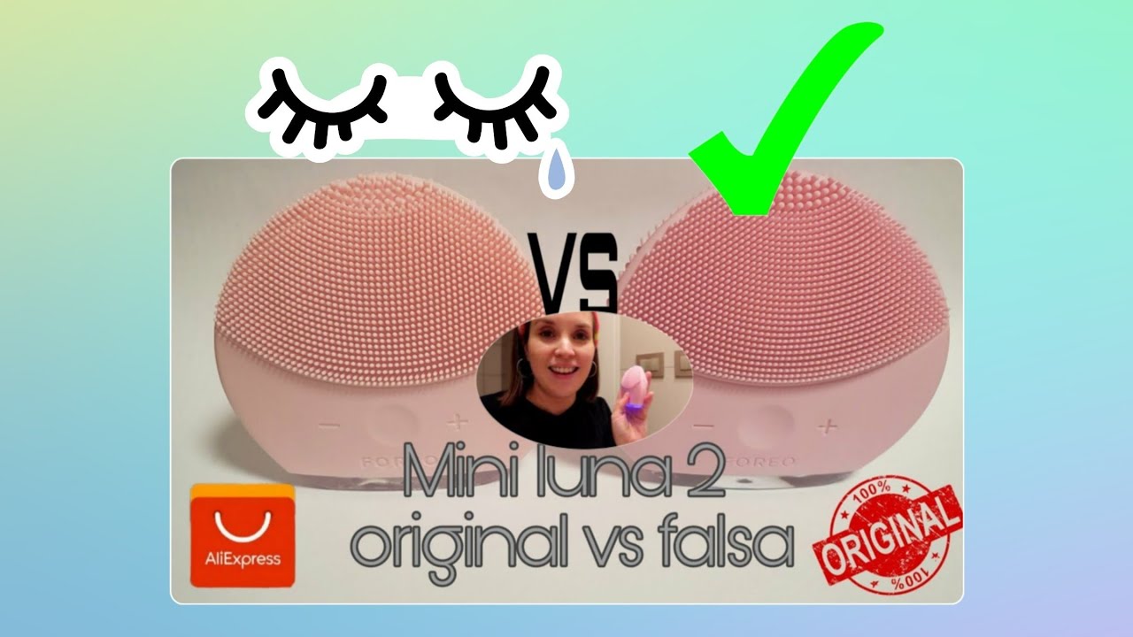 🌸Limpiador Foreo Luna Mini 2 Original vs Falsa Piel perfecta Rutina Facial Coreana de 10 pasos 🌸