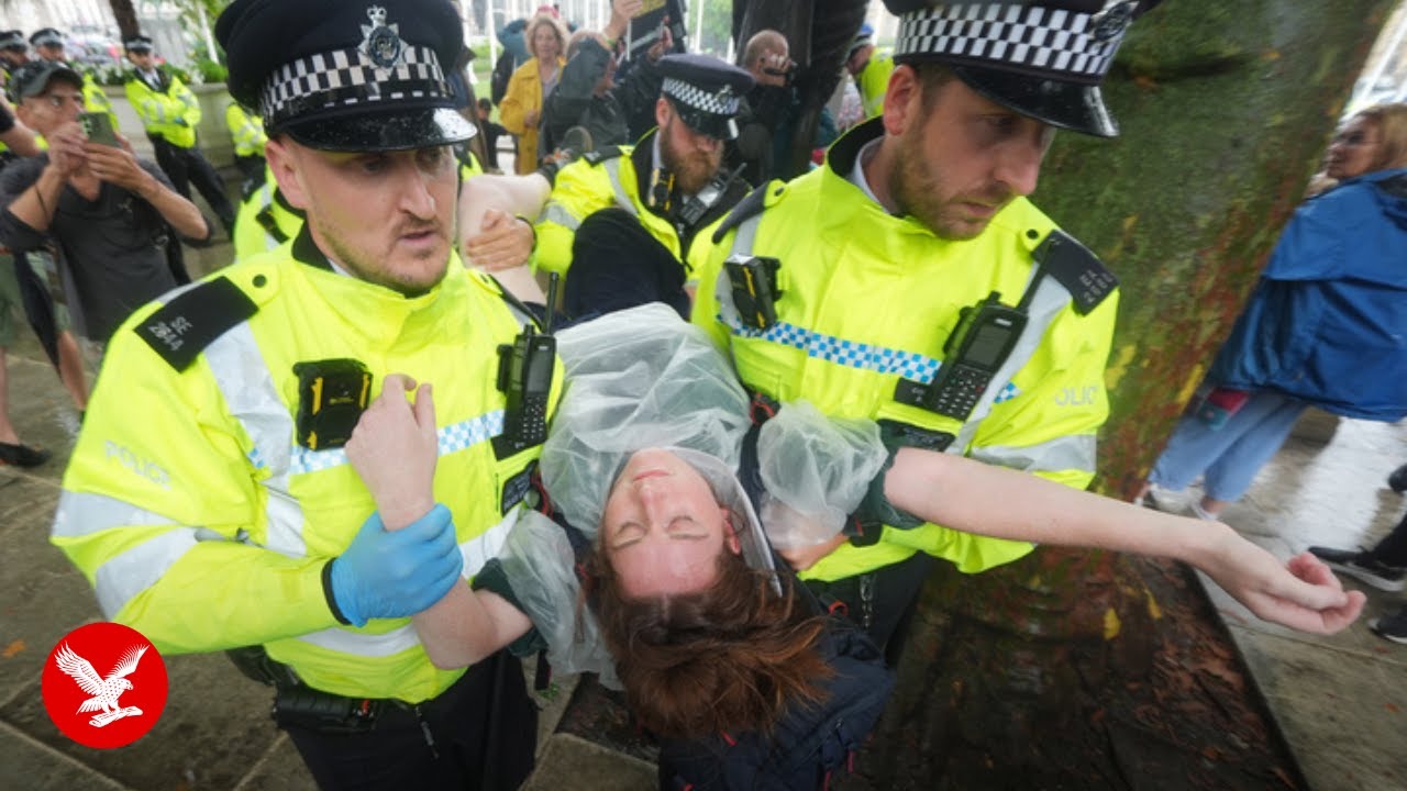 Mass arrests in London at Palestine Action solidarity protest