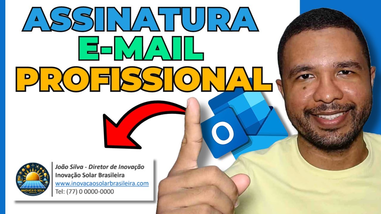 Como Criar uma Assinatura de E-mail Profissional no Outlook que Gera Impacto