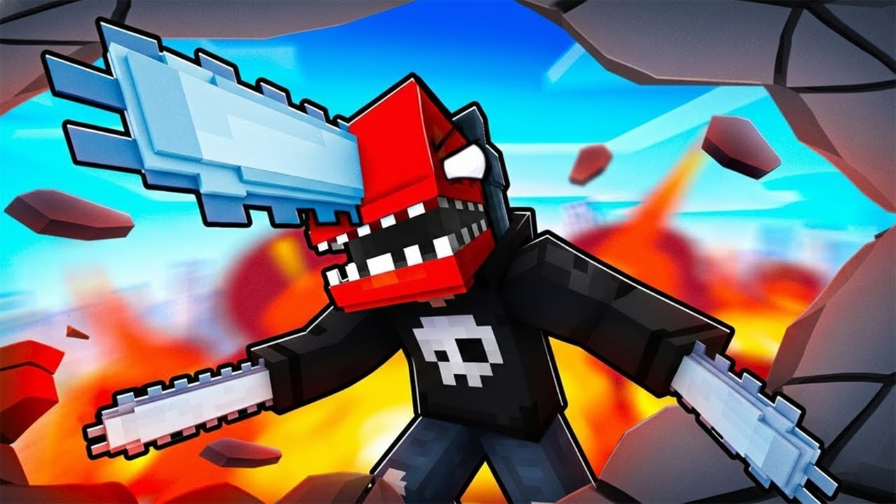 I Became CHAINSAW MAN in Minecraft!