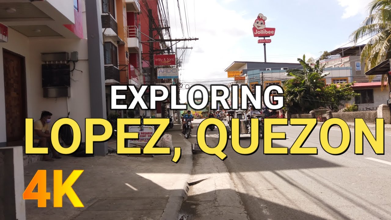 Exploring Lopez, Quezon | Walk Tour | Ambience TV | 4K
