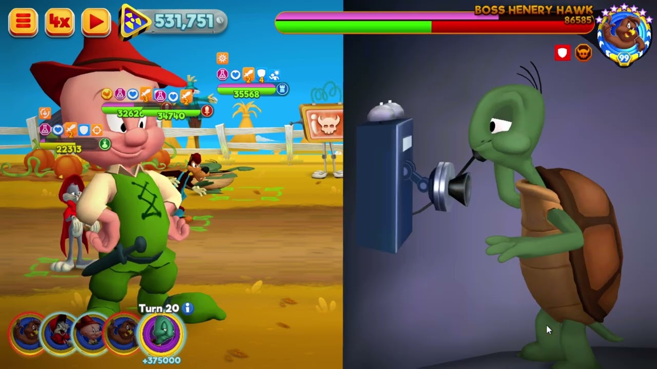 Henery Hawk R&D [HUMANS]: Looney - Fairytale Team | Looney Tunes: World of Mayhem