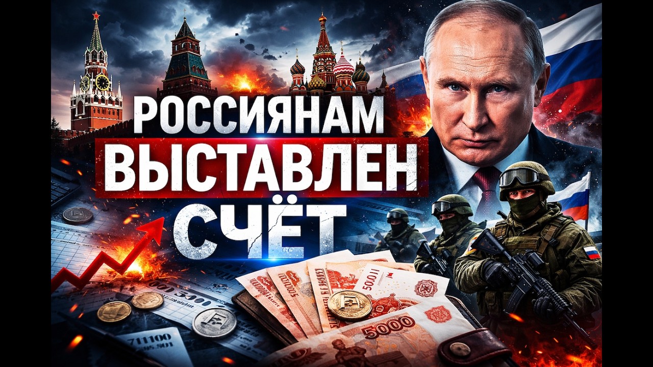 ПЛАТИТ КАЖДЫЙ: 50 ТРЛН на войну за 4 года. Готовьтесь, ЦЕНЫ взлетят в 5 раз!