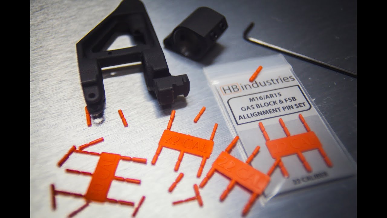 AR-15 Gas Block Alignment Tool
