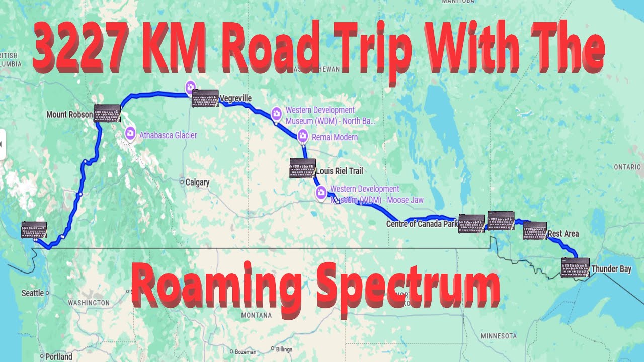 Путешествие на 3227 км с Roaming Spectrum
