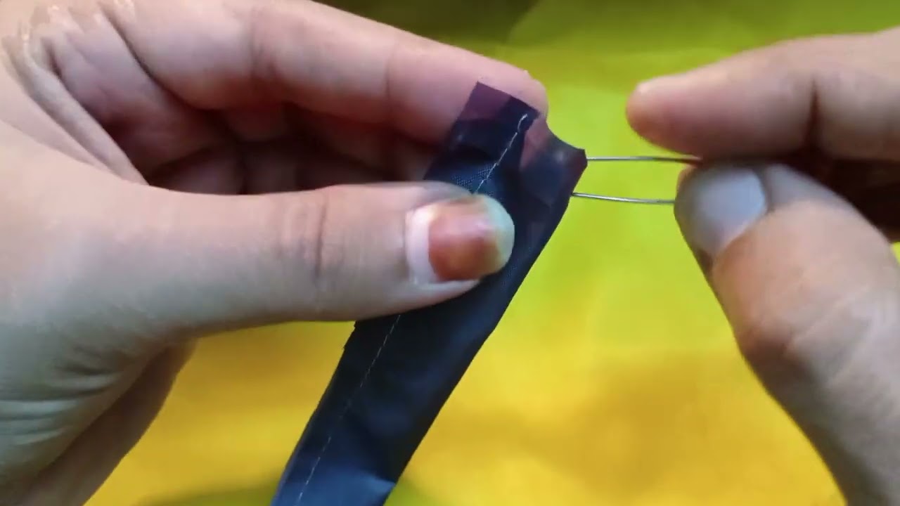 How to make Dori with the help of safety pin in easy way