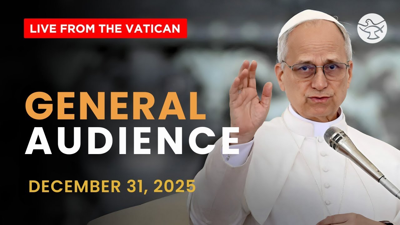 General Audience of Pope Leo XIV | Live from the Vatican | 31 December 2025 | Shalom World