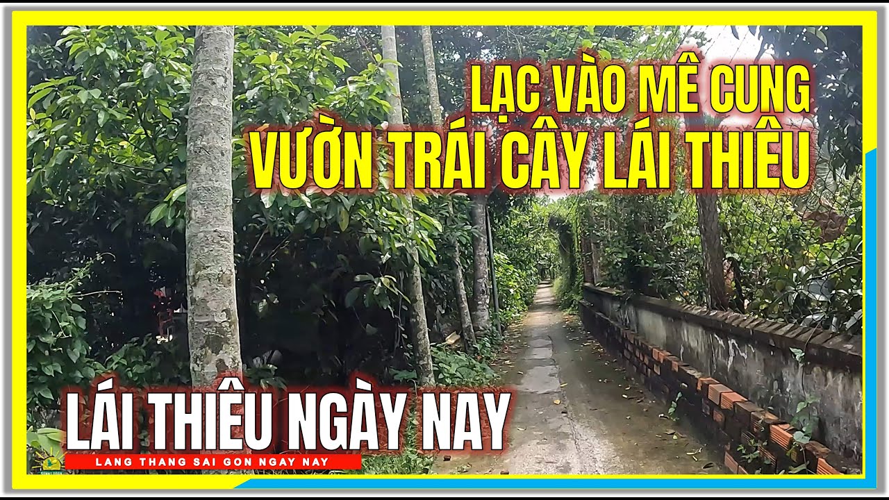 Lạc vào Mê Cung VƯỜN TRÁI CÂY LÁI THIÊU | Du lịch Nổi Tiếng gần Sài Gòn | Lái Thiêu Ngày Nay