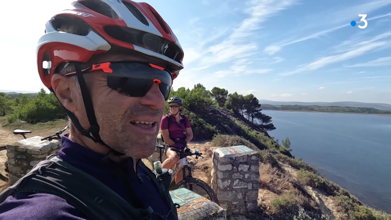 Le tour de l'étang de Bages-Sigean en VTT avec Zinzin Reporter