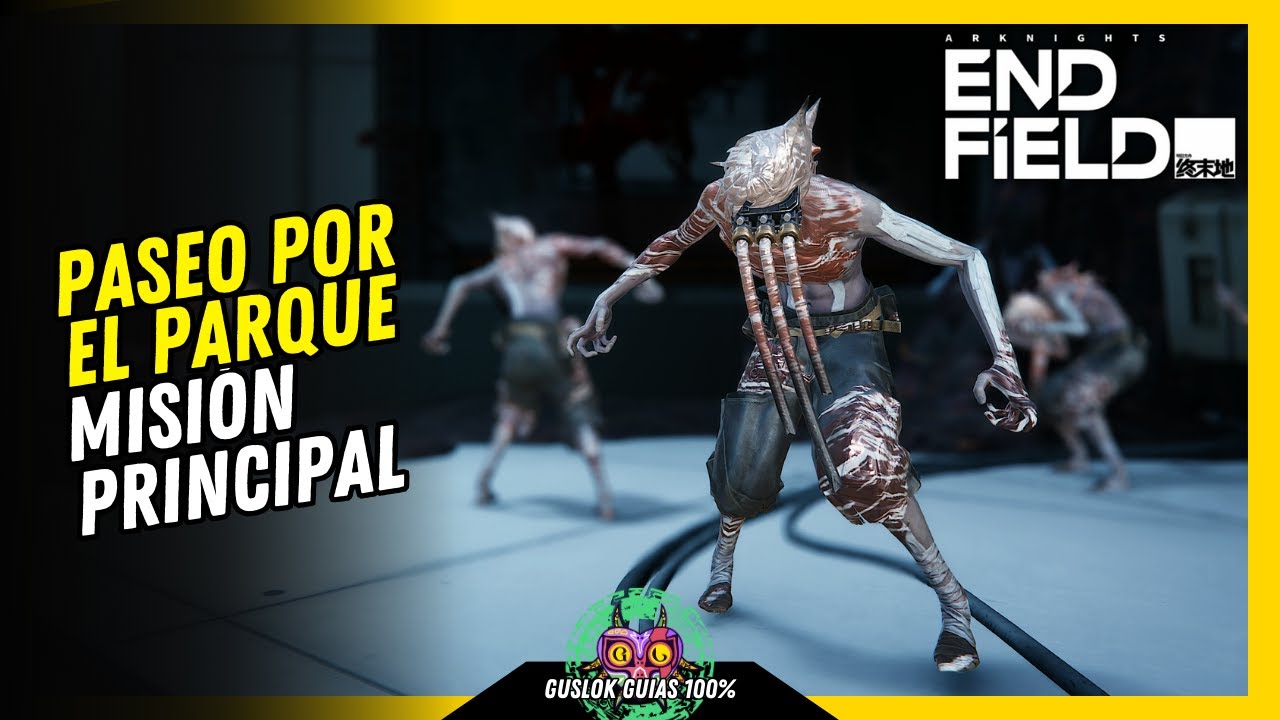 Misión Principal: Paseo por el parque Arknights Endfield 💯 Guía 100% 🏆