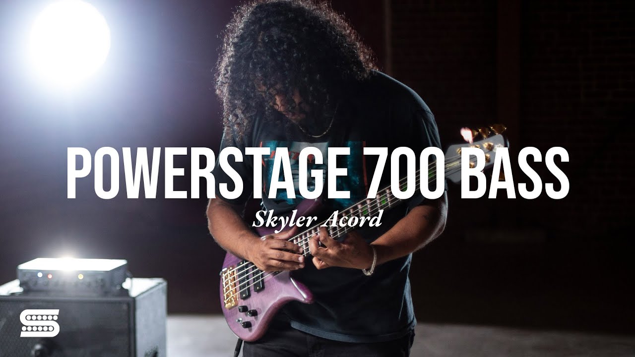 PowerStage 700 Bass | Skyler Acord Artist Feature