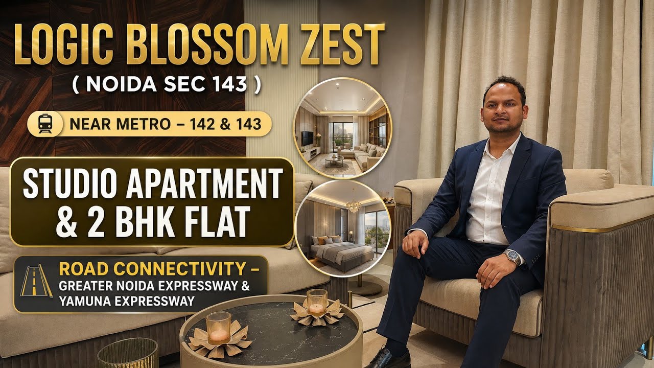 logix blossom zest sector 143 noida / studio apartment noida / noida expressway property 