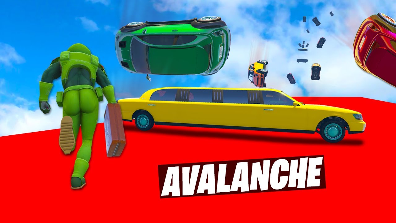 0.01% MOST HARDEST 'RUNNERS'🏃&zwj;♂️ Vs CARS🚘 ka 🌀AVALANCHE 🌪