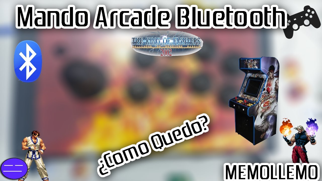 Como Hacer Tablero Arcade con Control Bluetooth