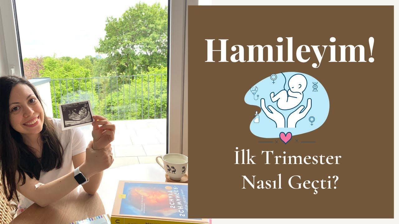HAMİLEYİM🤰🏻🐣İlk 3 Ay Almanya'da Nasıl Geçti? DNA TESTİ I Nasıl Beslendim? Kullandığım Takviyeler!