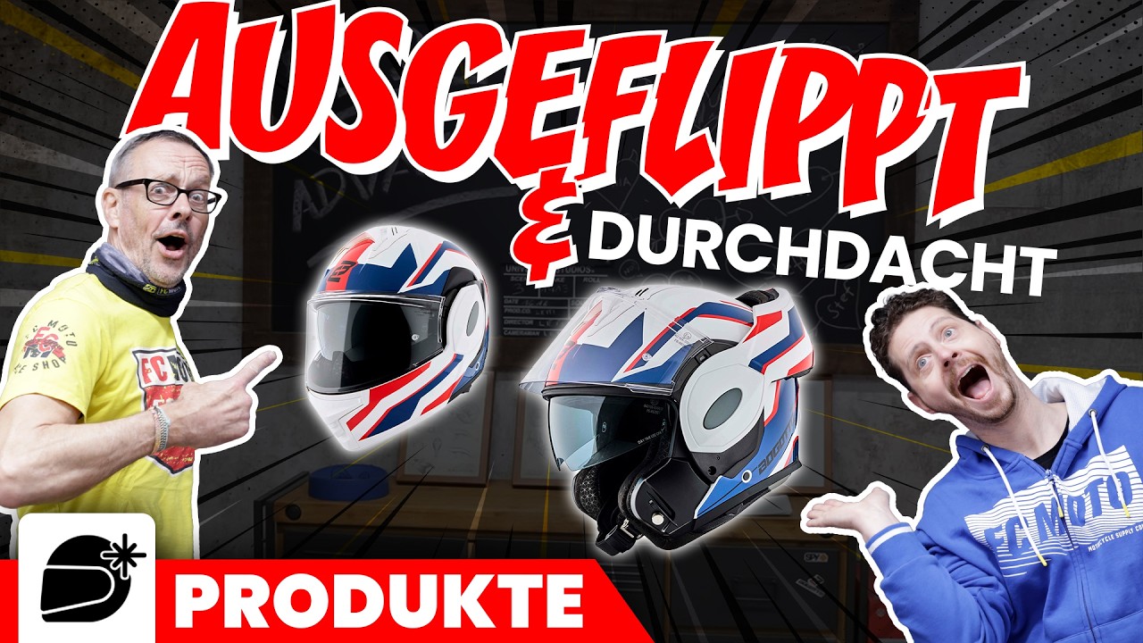 Zum Ausflippen gut! Unser erster Flip-Back-Helm!