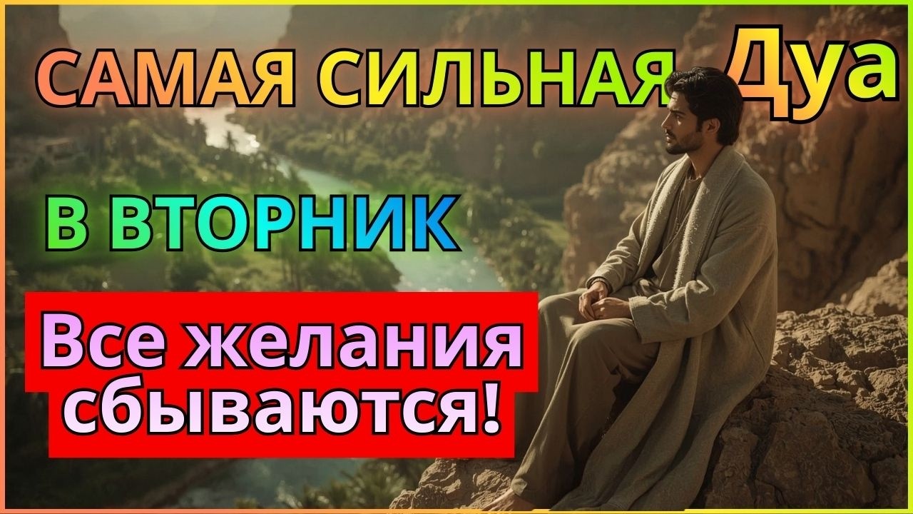 Самая сильная дуа во Вторник! Ризк, богатство, успех, счастье!