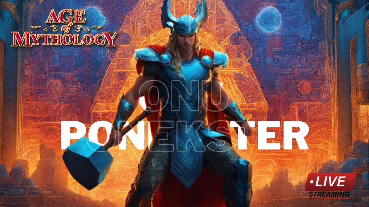 🎮AOM TT 1vs1 "Poney"  ⚔️ Age of Mythology e jogos retro em ação! 🎮🔥🌟