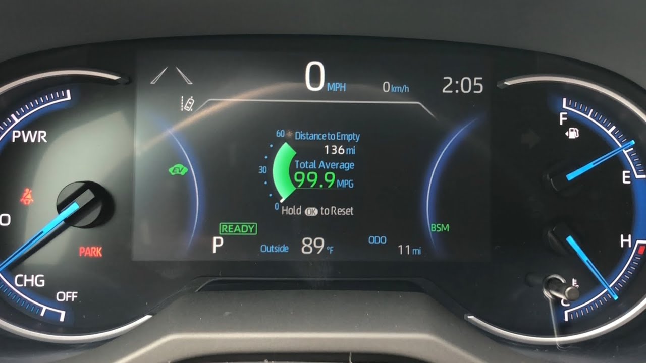 Как изменить настройки спидометра RAV4