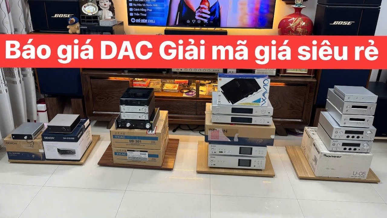 Báo giá Xả Kho DAC giải mã Nhật Âu  24bit và 32bit giá siêu rẻ ạ! #dac #music #giảimã #pioneer 