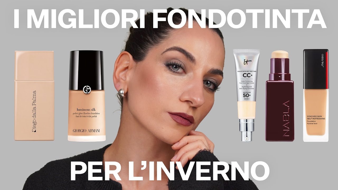 I migliori fondotinta per l'inverno con copertura naturale
