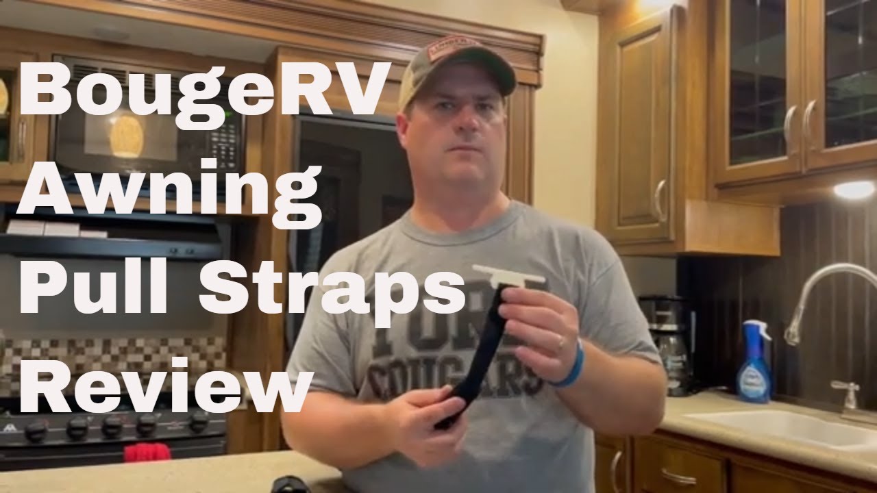 How to install RV Awning Pull Straps | Review on BougeRV Pull Straps