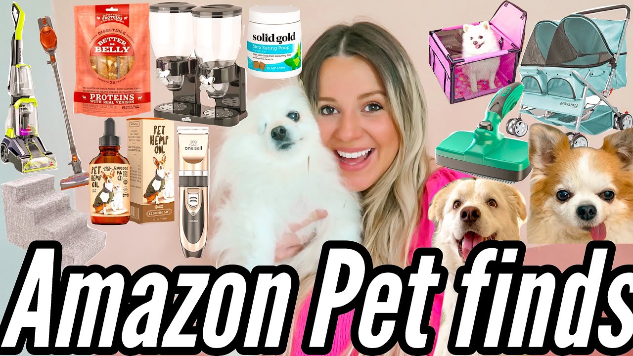 amazon must-haves for DOGS + pet owners!!
