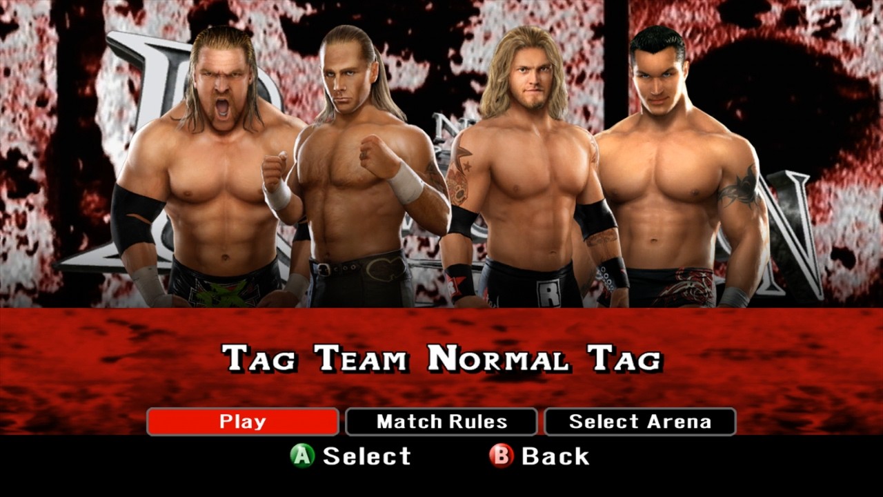 WWE SmackDown vs. RAW 2008 - D-Generation X vs. Rated RKO