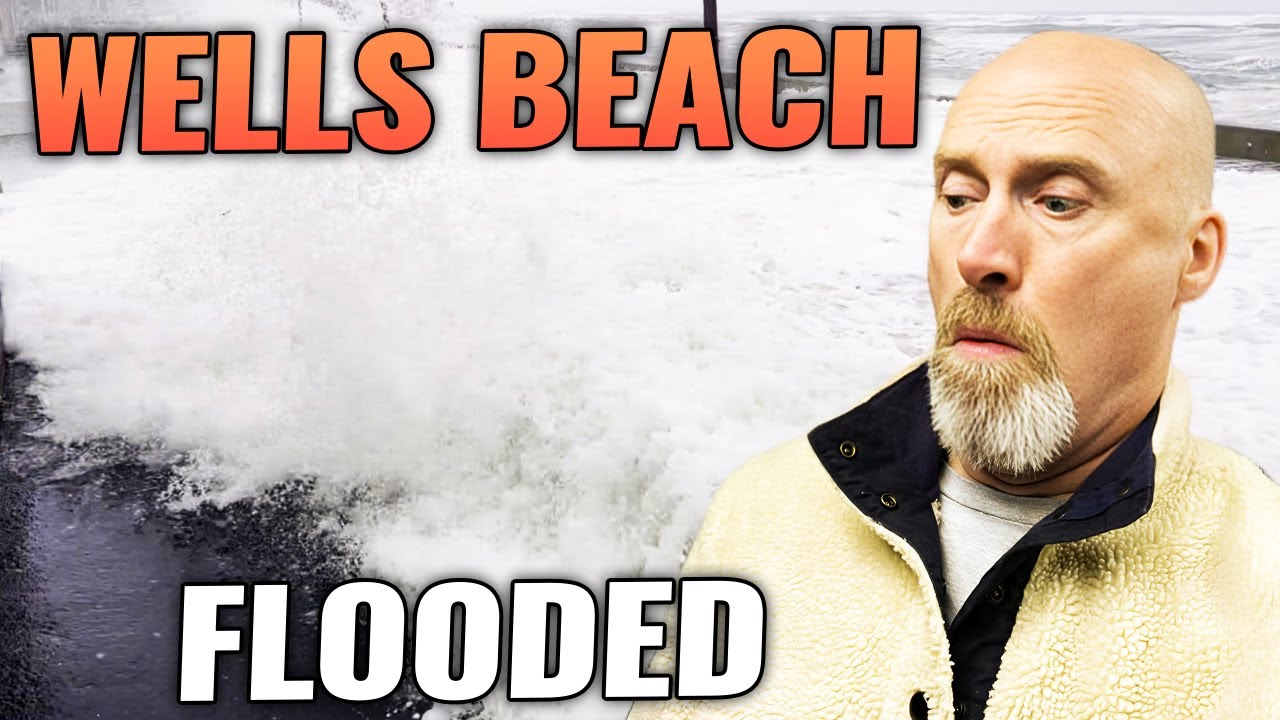 Wells Beach Maine Flooding 12-18-2023 | Wells Beach Homes Flooded | Wells Beach Real Estate