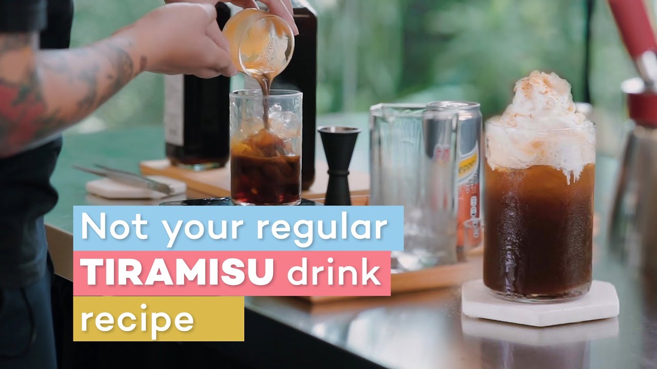 Not your regular Tiramisu drink. Resep mudah buat minuman Tiramisu