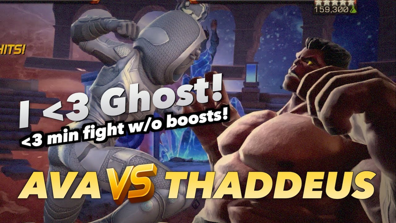 5* R5 Ghost vs. LoL Red Hulk (I ❤️ Ghost Edition) | Marvel Contest of Champions