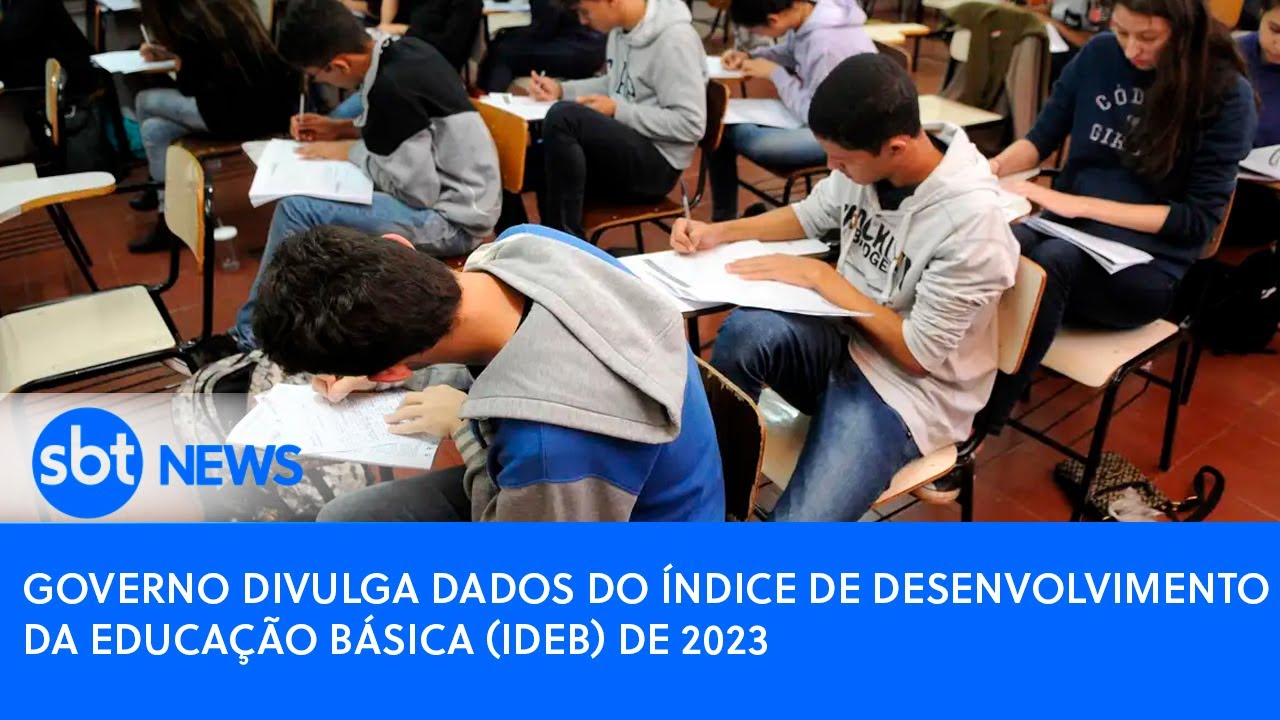 AO VIVO: Governo divulga dados do Índice de Desenvolvimento da Educação Básica (Ideb) de 2023