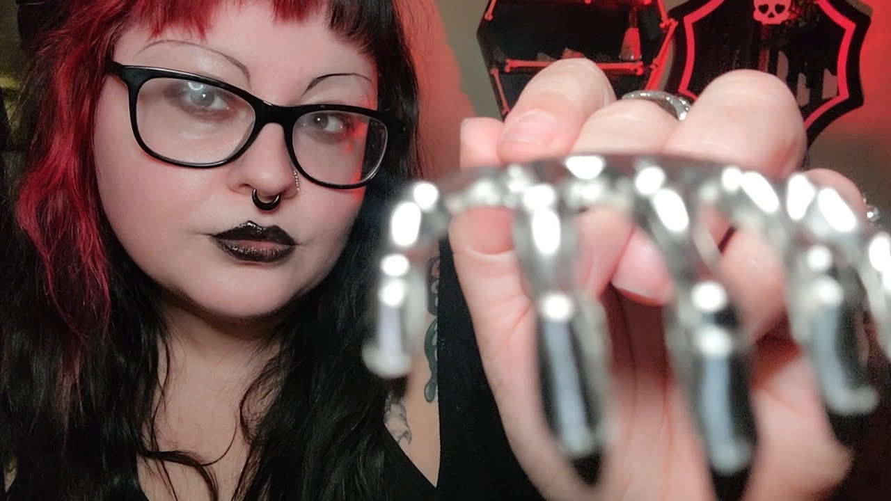 ASMR touching your face 