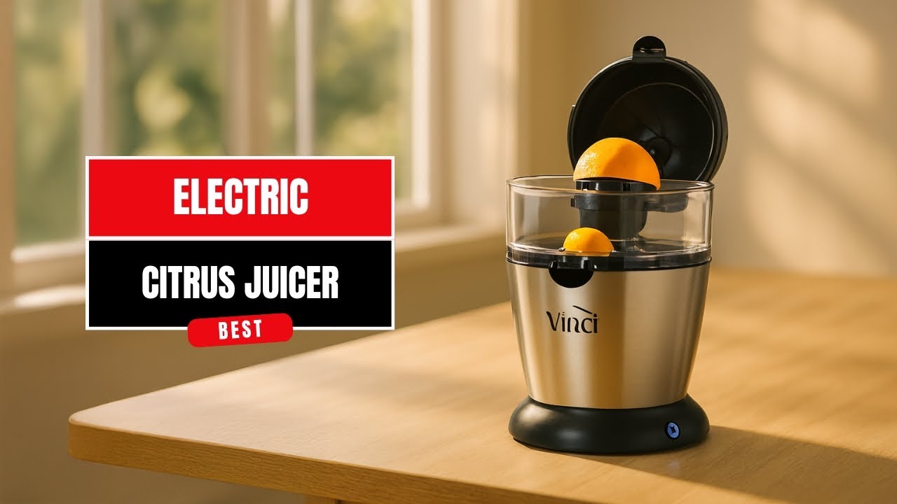 Best Electric Citrus Juicer | Fresh Juice Made Simple & Healthy!
