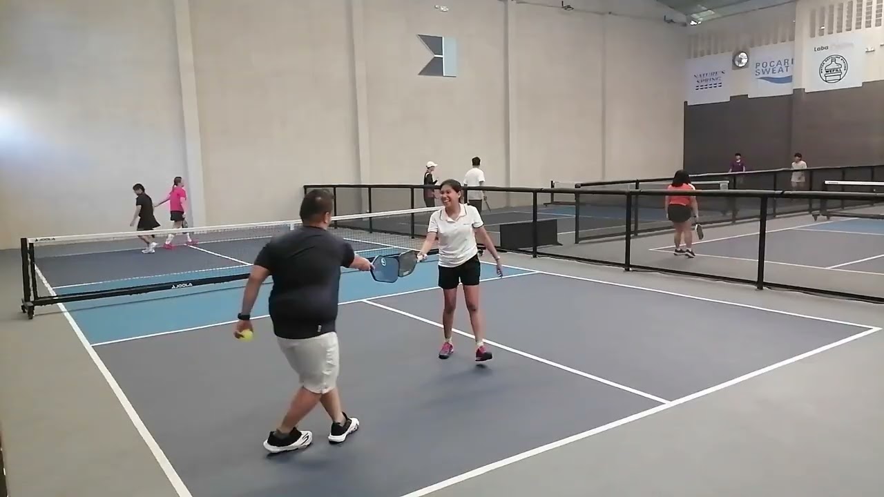 Can't Get Enough Fun Pickleball 🤩🔥 John-Mary May vs Joanne-Jessiel