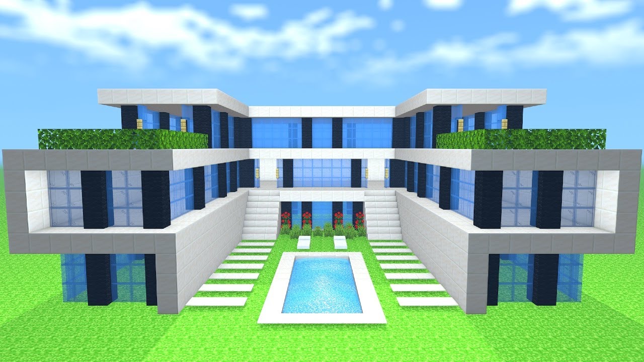 TUTO GRANDE VILLA DE LUXE | Minecraft