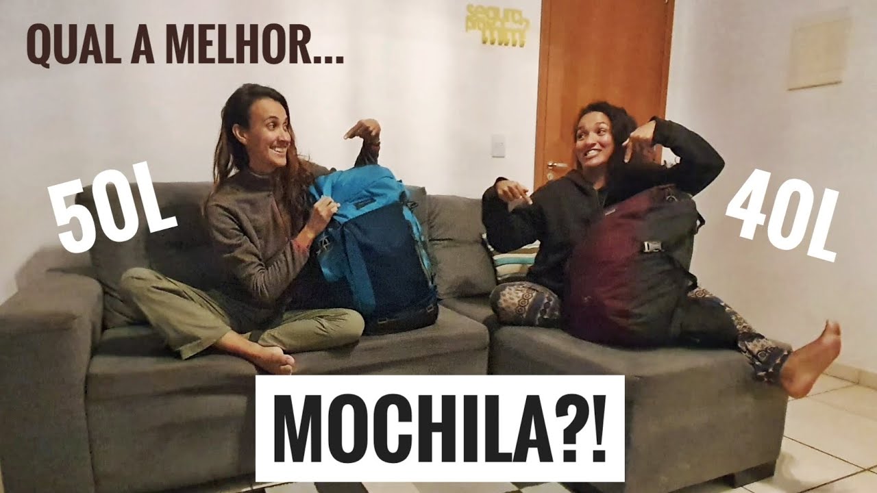 Melhor mochila pra começar a viajar?!