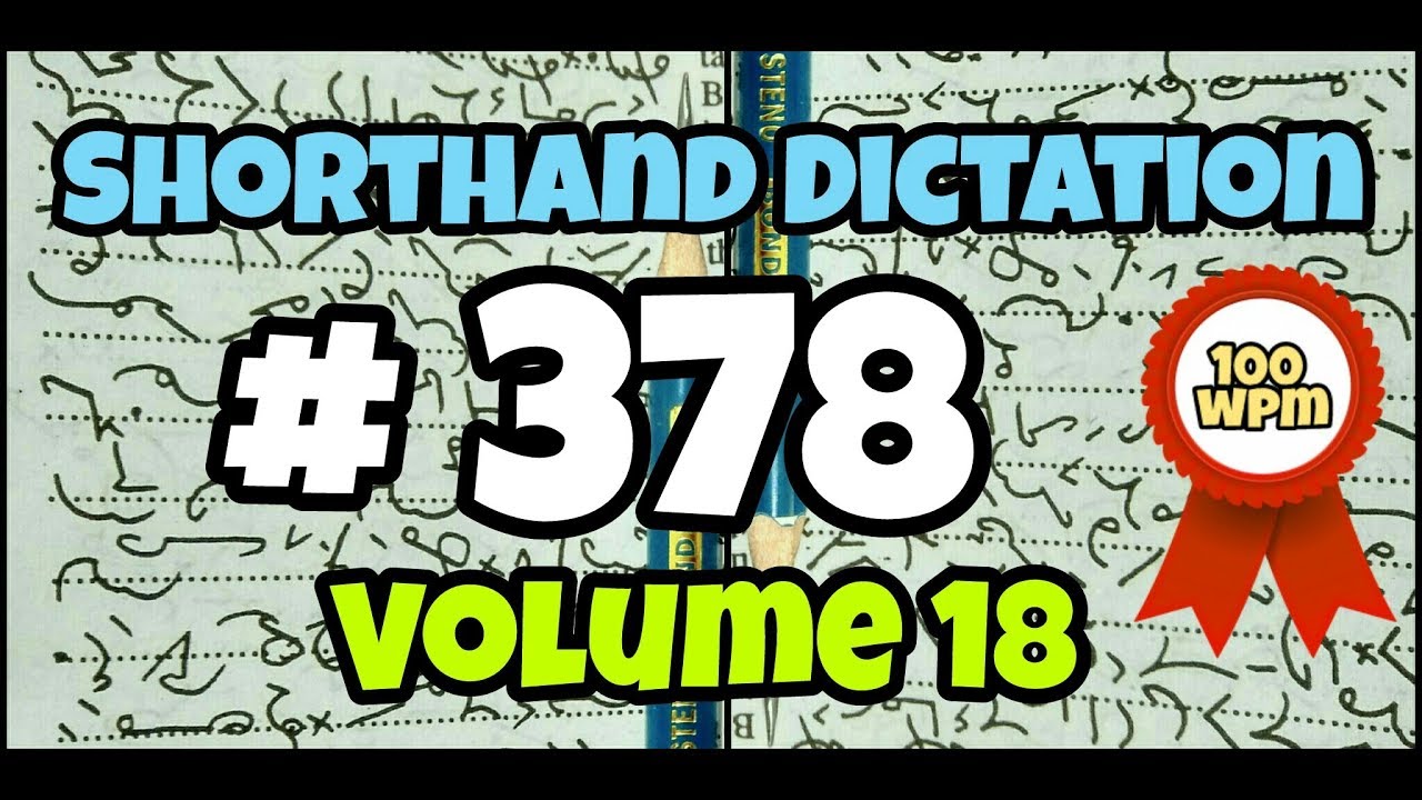 # 378 | 100 wpm | Kailash Chandra | Volume 18