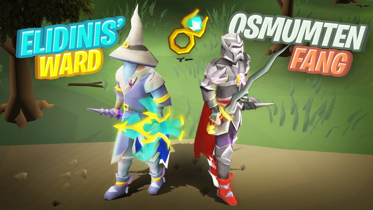 PKing With the NEW Raids 3 Rewards (Osmumten's fang, Elidinis Ward & Lightbearer ring)