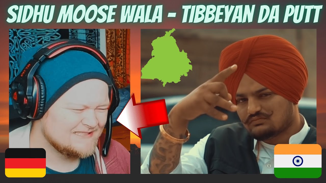 GERMAN Reaction | 🇮🇳 Sidhu Moose Wala - Tibbeyan da putt