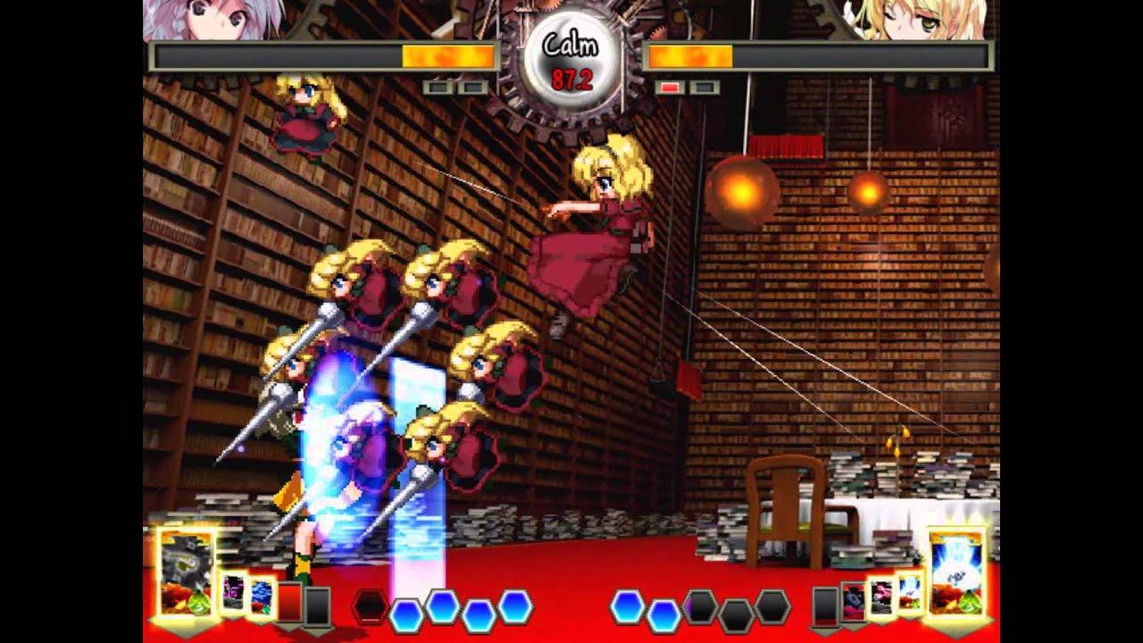 Hisoutensoku Tournament: Futa (Sakuya) vs Purple (Alice)