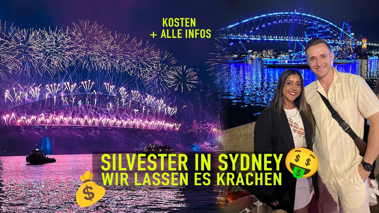 Silvester in Sydney - Feuerwerk an der Harbour Bridge - Canteen House
