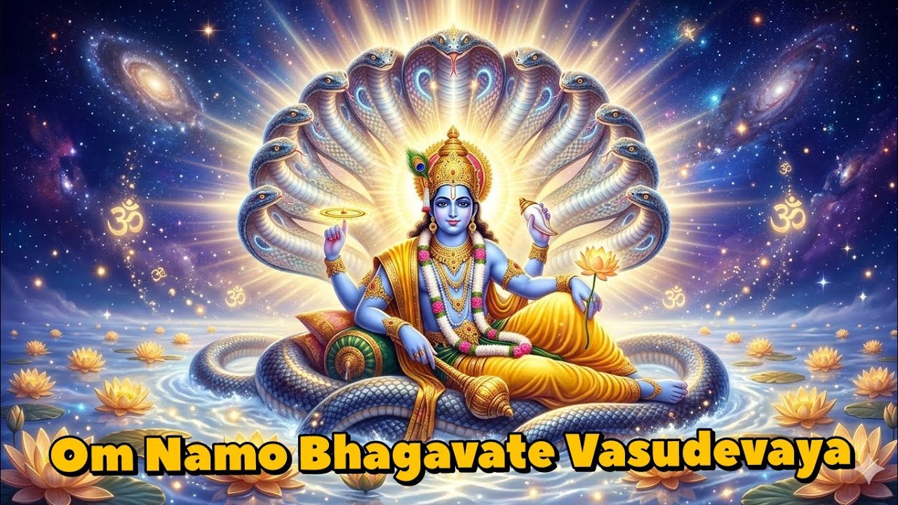 OM NAMO BHAGAVATE VASUDEVAYA | Powerful Vishnu Mantra for Peace, Protection & Divine Blessings
