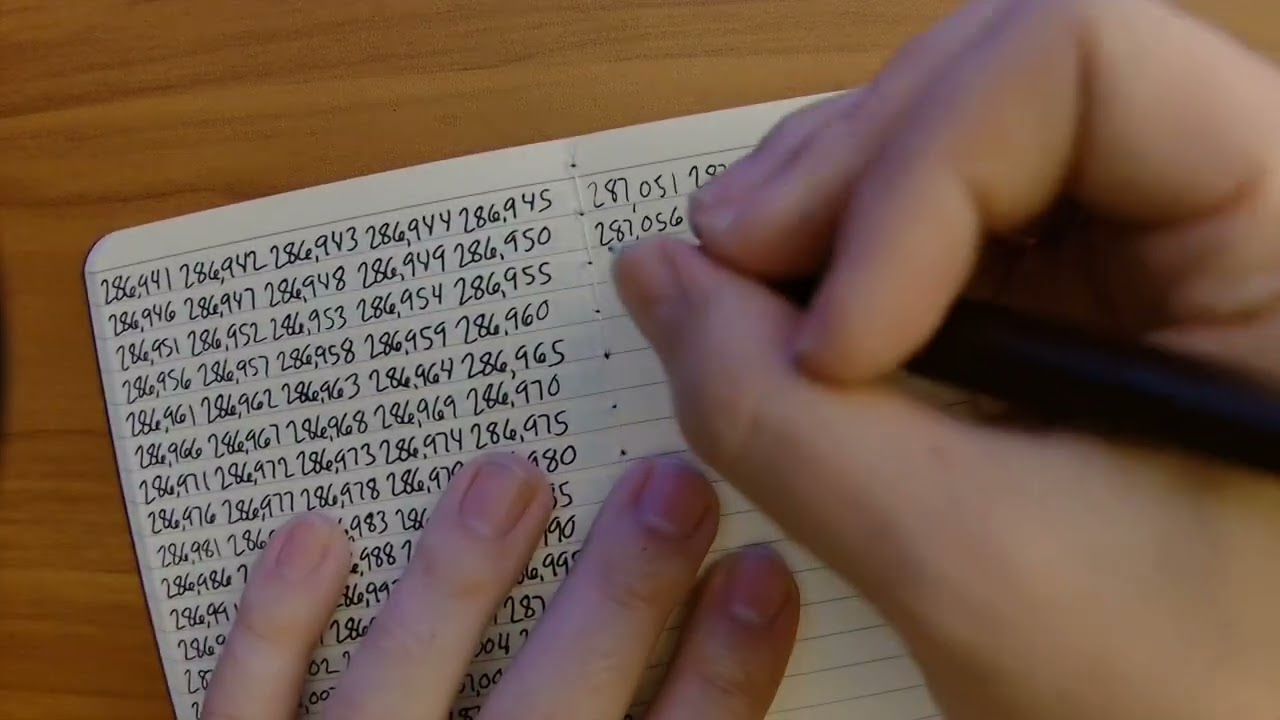 asmr counting numbers 😴🌝