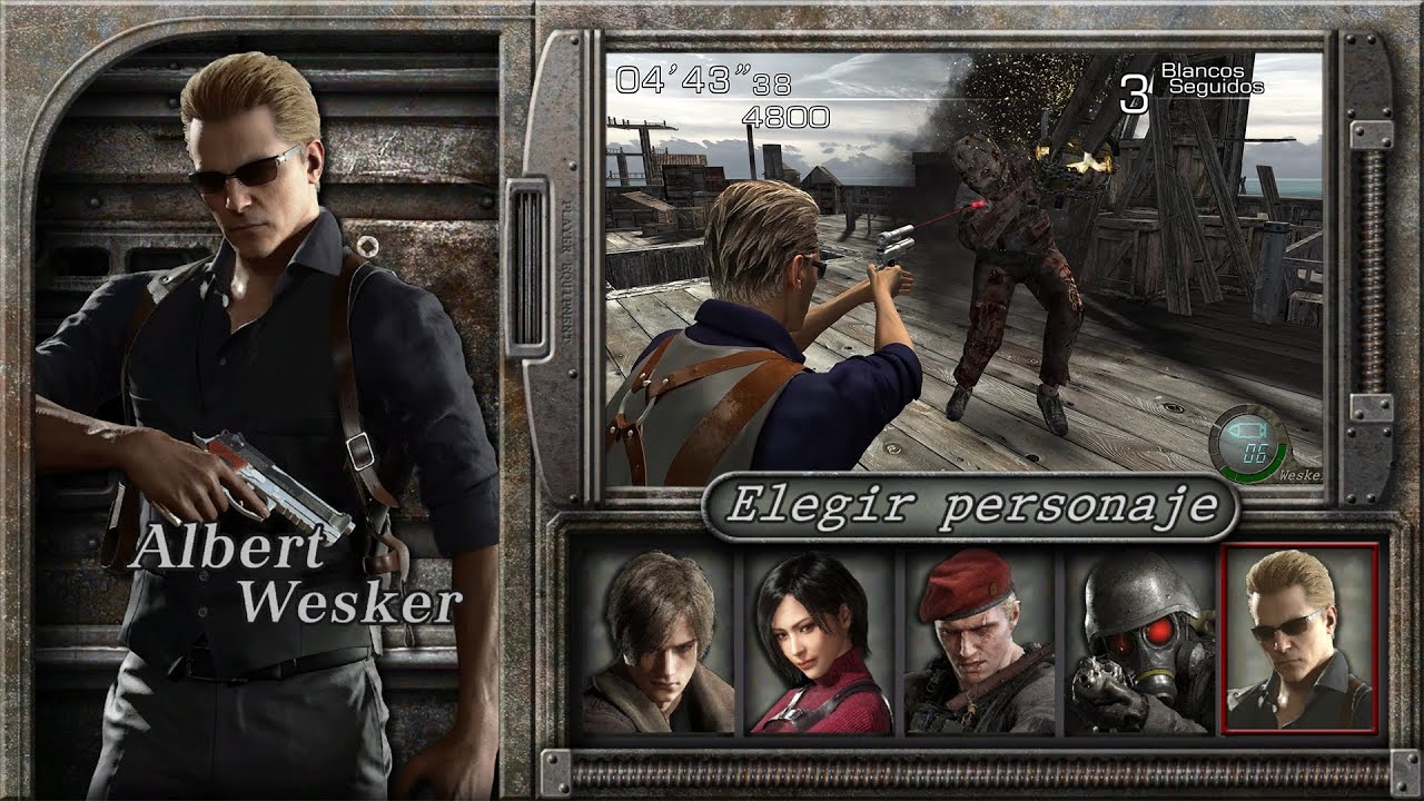 Wesker RE4 Remake - The Mercenaries - Mundo Acuático - Resident Evil 4 HD Project