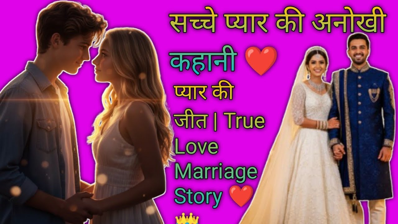 सच्चे प्यार कीं अनोखी कहानी ❤️ प्यार कीं जीत! True Love Marriage Story ❤️