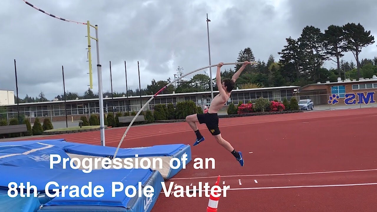 Trent’s 8th Grade Pole Vault