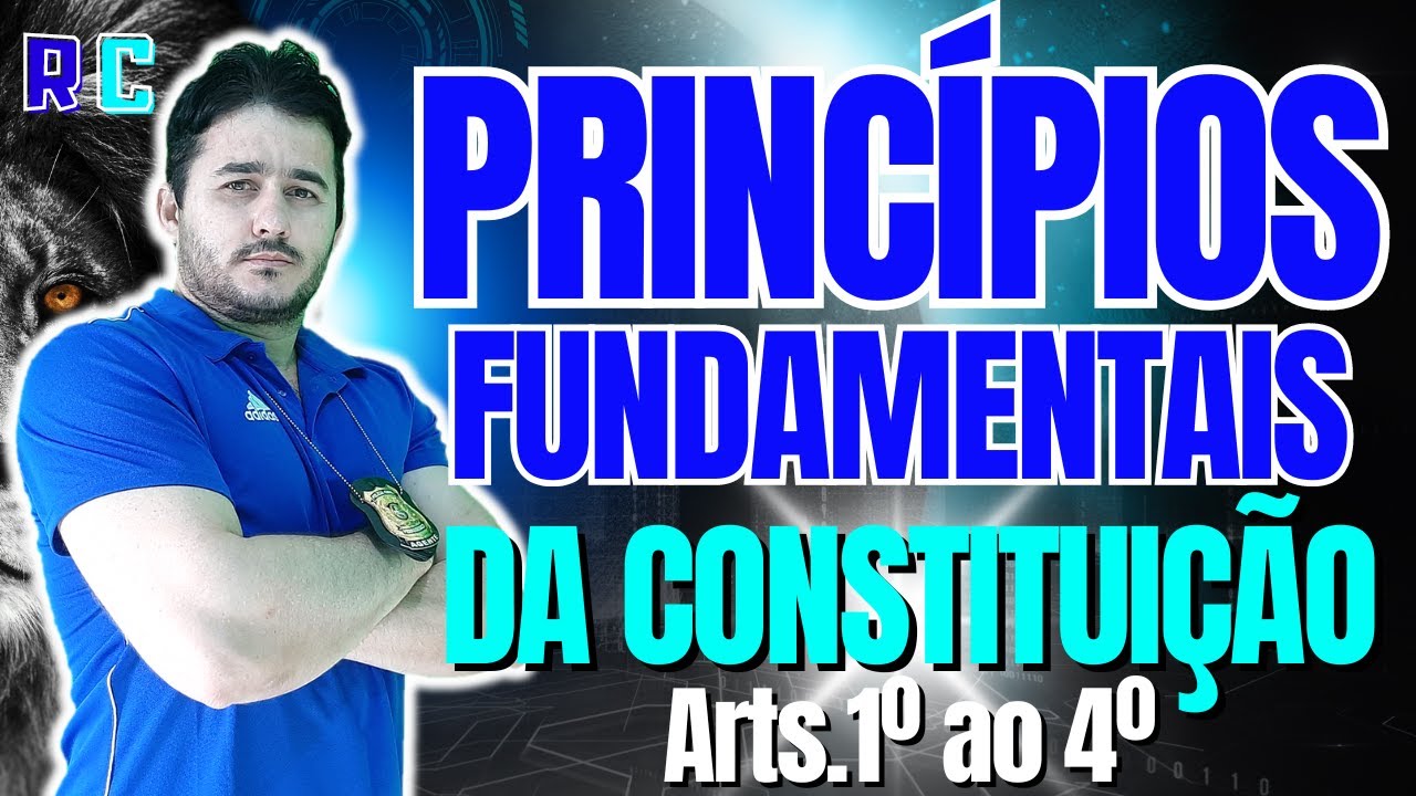 REVISÃO DOS PRINCÍPIOS FUNDAMENTAIS (Art.  1º ao 4º da Constituição Federal do Brasil de 1988)